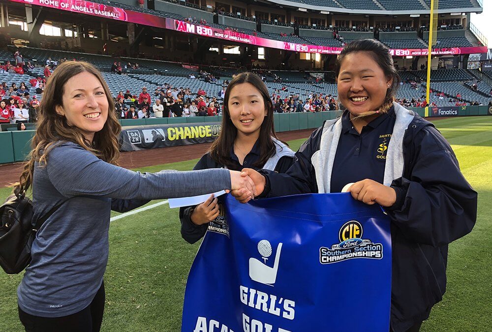 Girls Golf Teams Recognized in CIF Academic Awards